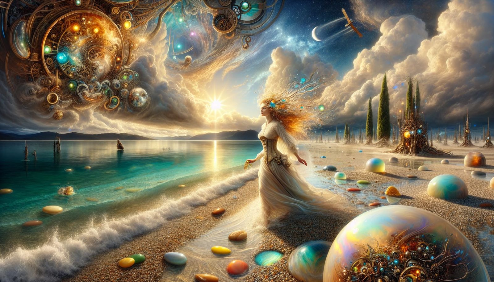 variegated knolling   impasto lumino petallic adjunctiva moo...