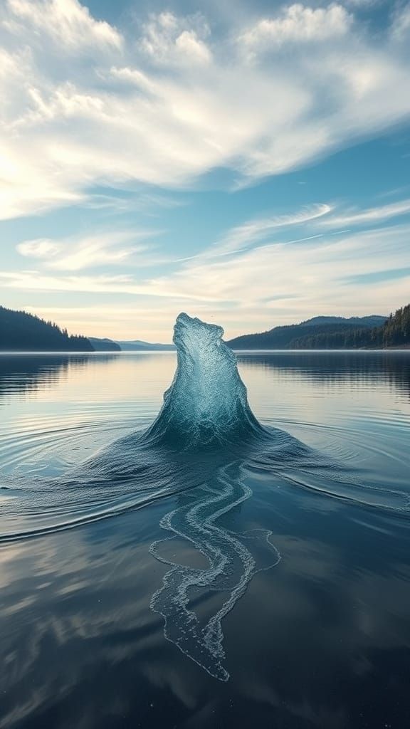 Water Goddess Emerges from the Depths