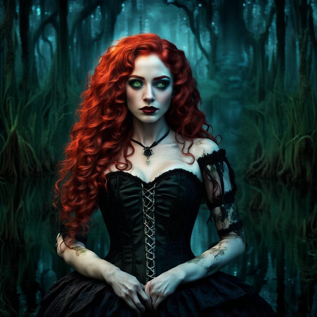 Cajun Bayou Witch Summons Ghosts in Louisiana Swamp