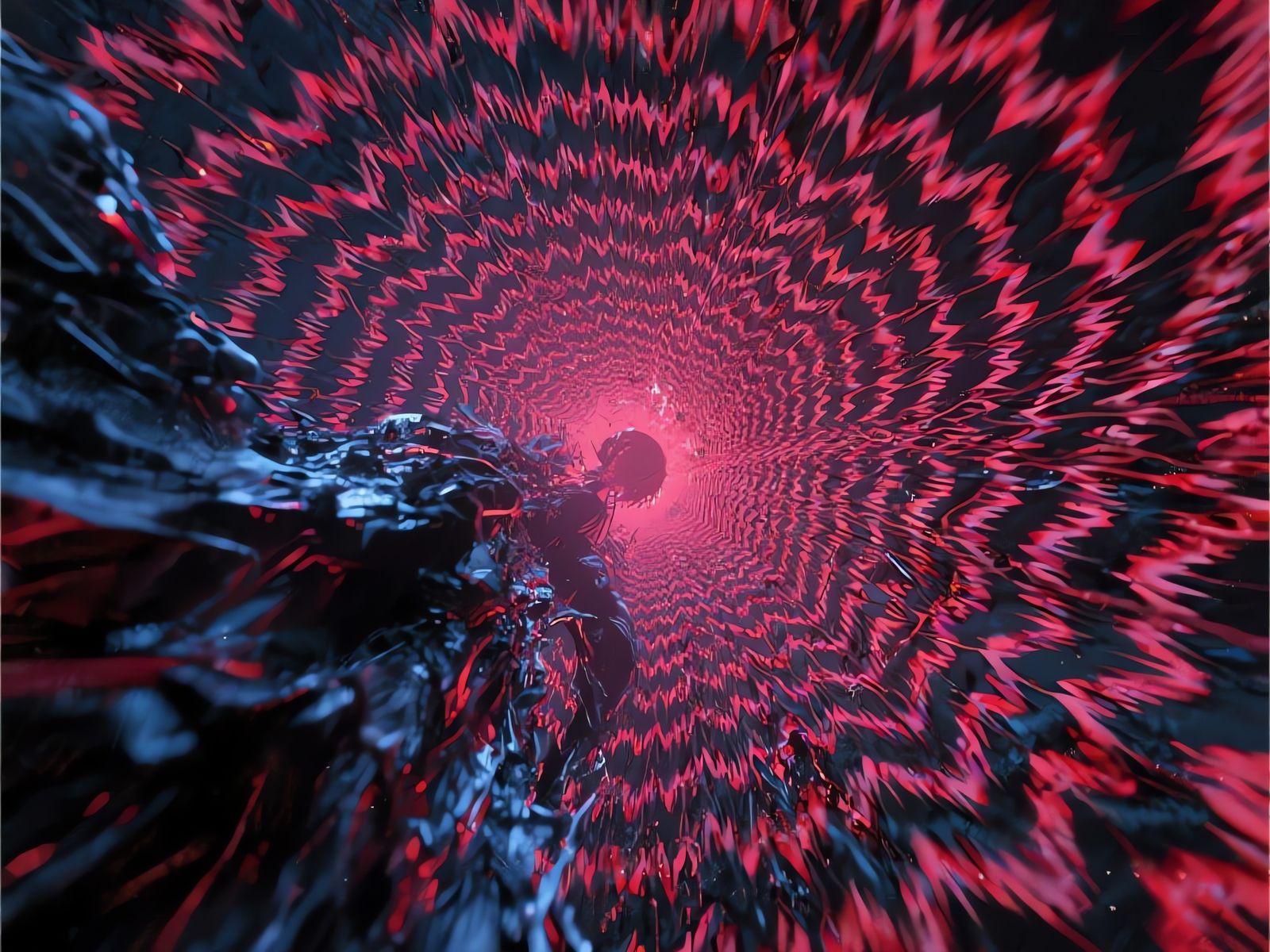 Violent Convergence of Realities in Digital Art