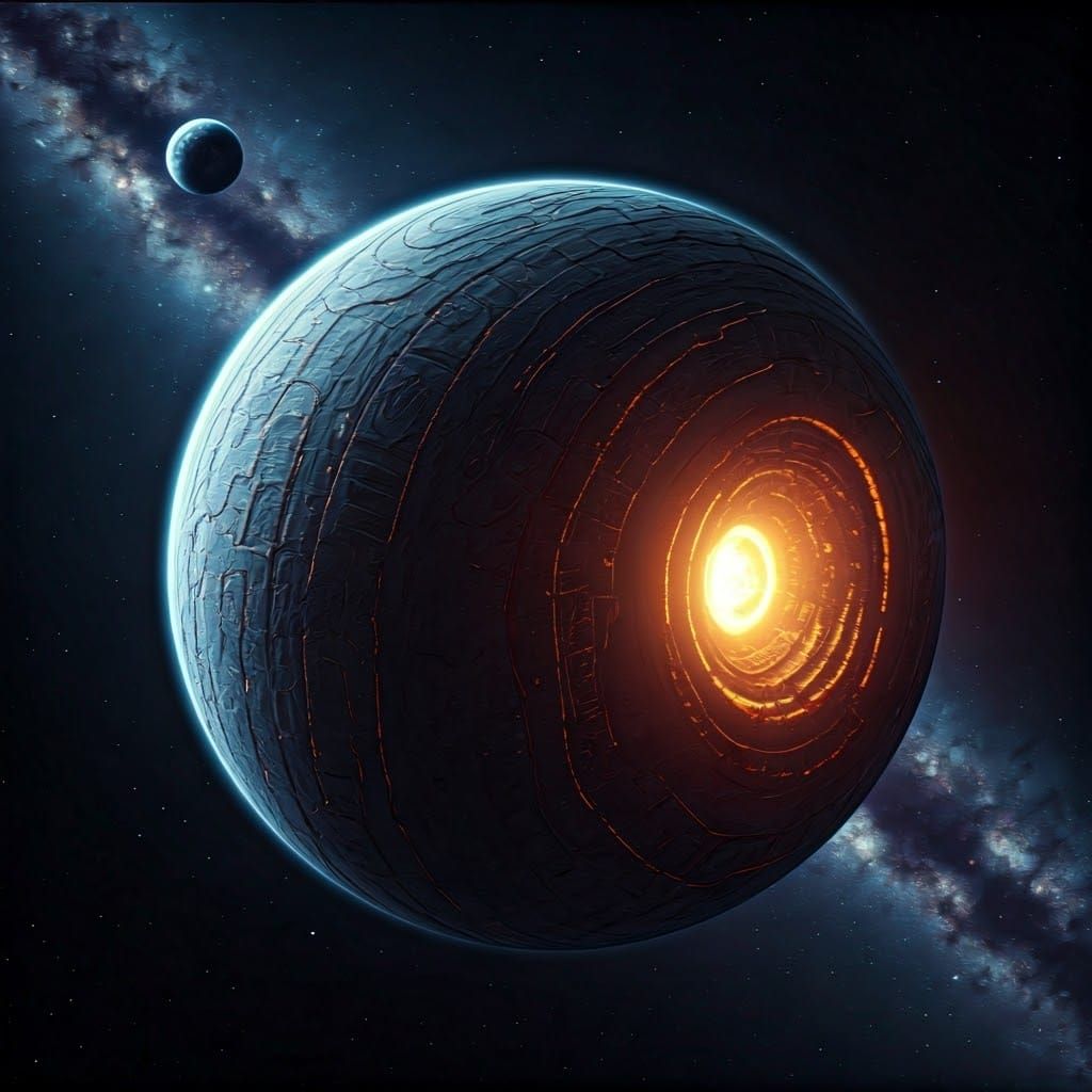 Gargantuan Planet Transformers Unicron in Cosmic Doom