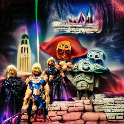 Masters of the Universe Retro Logo