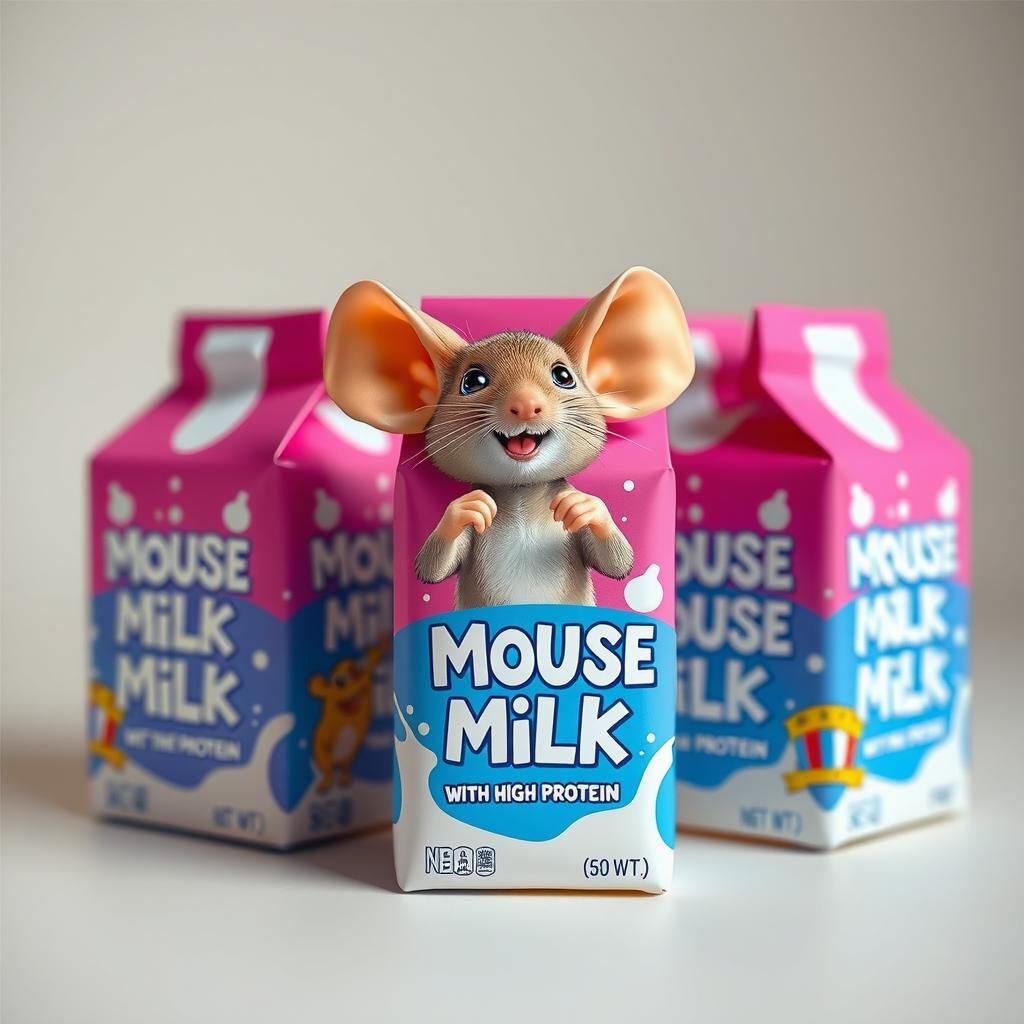 Mouse milk with High protein