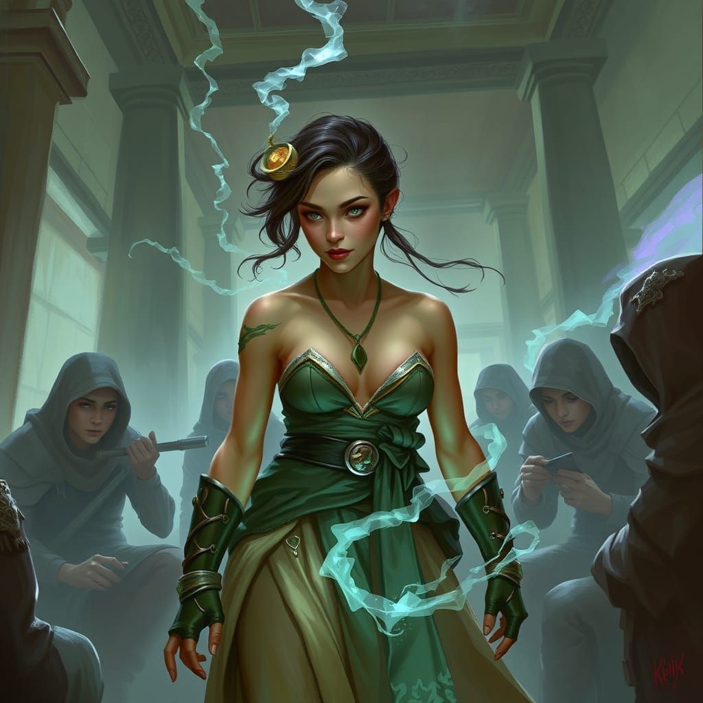 Bare-Chested Warrior Prepares for Battle