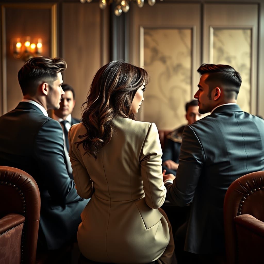 Sophisticated Gossip Session with Luxury and Elegance