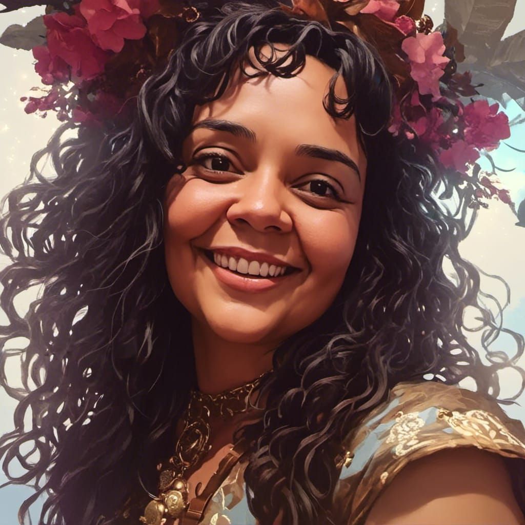 Fantasy Portrait Concept Art, Trending on Artstation