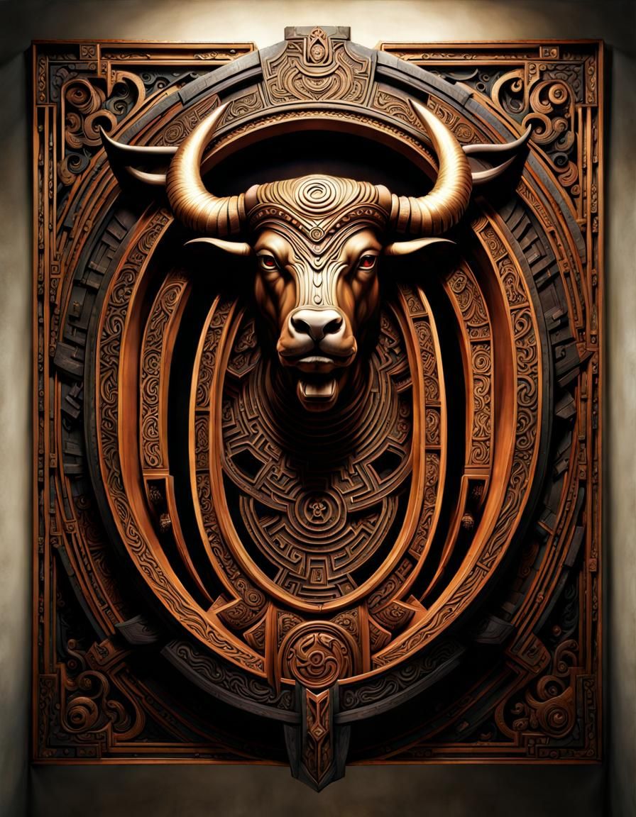 Tribute to the Minotaur of Knossos