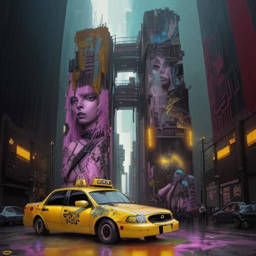 taxi in fifth element,