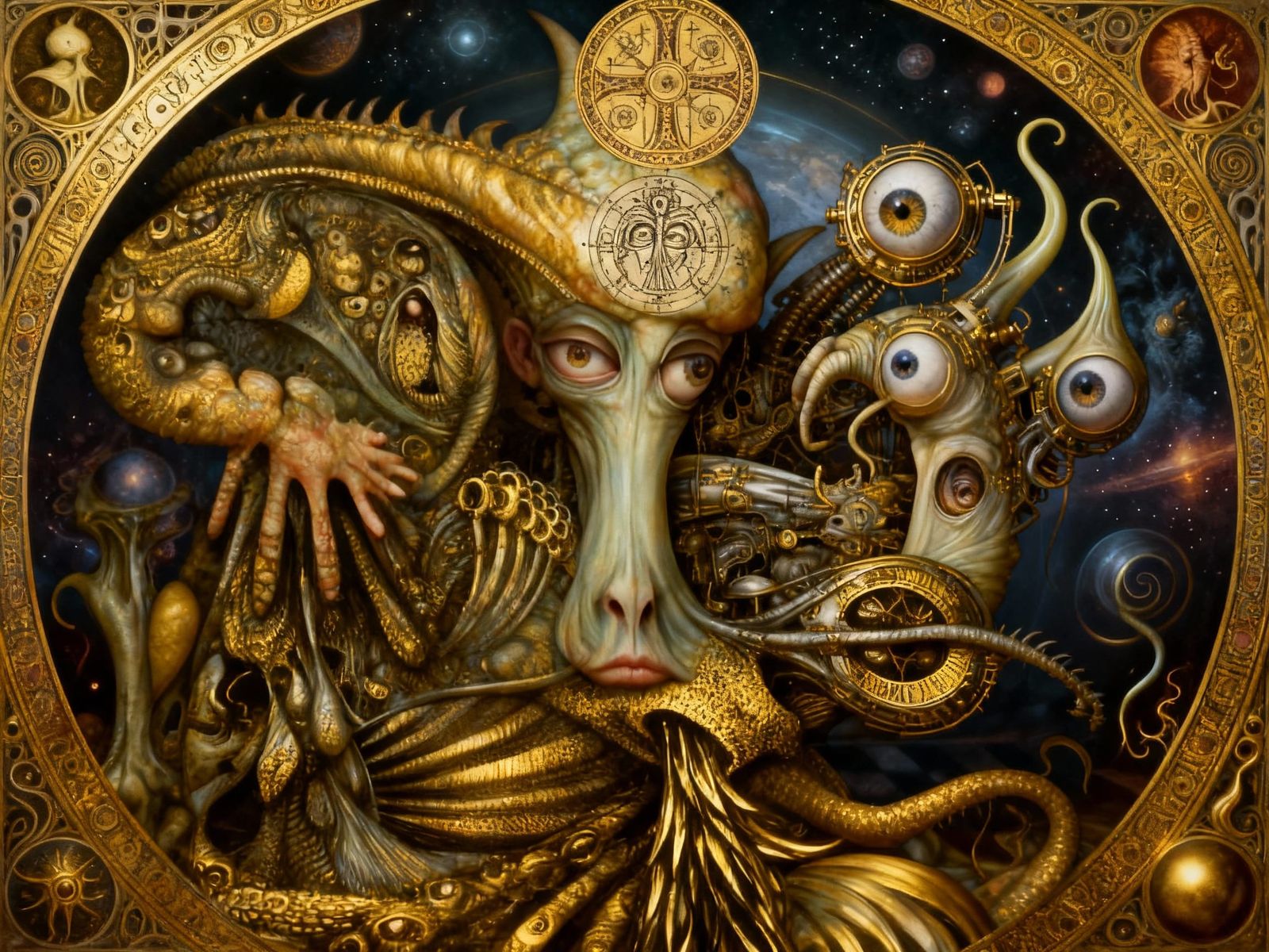 Intricate Fantasy Digital Painting with Imperial Colors