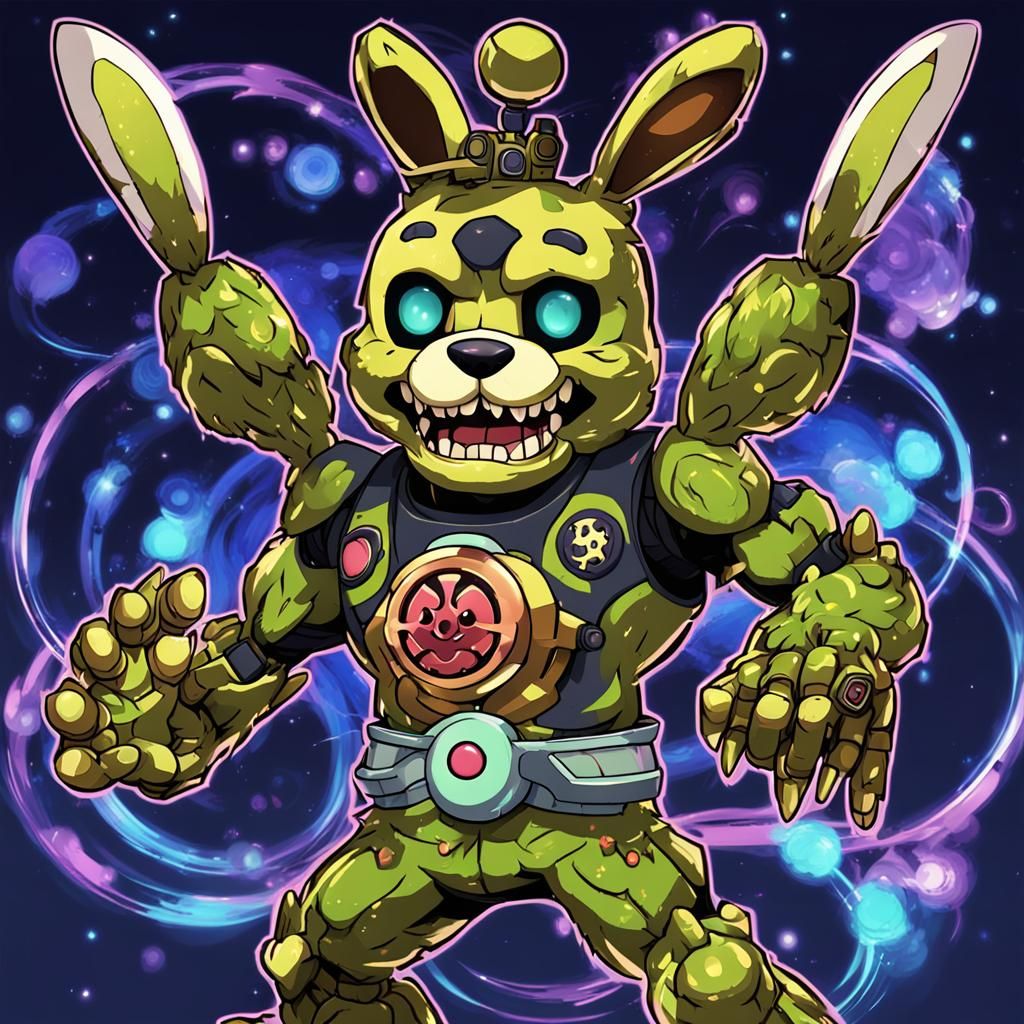 Springtrap in Yo-Kai watch