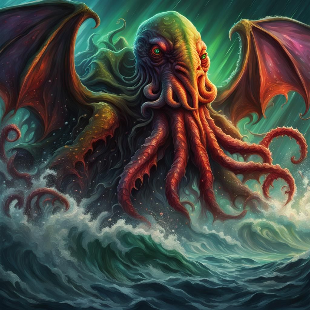 "The monster itself was kind of ordinary. But its colors wer...