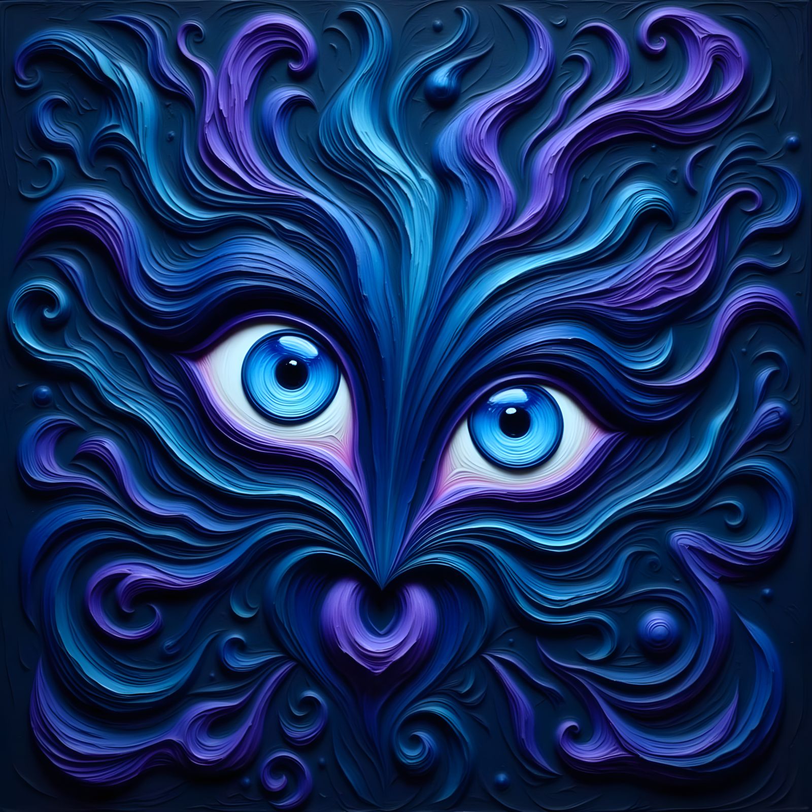 Ethereal Eyes in Cosmic Void