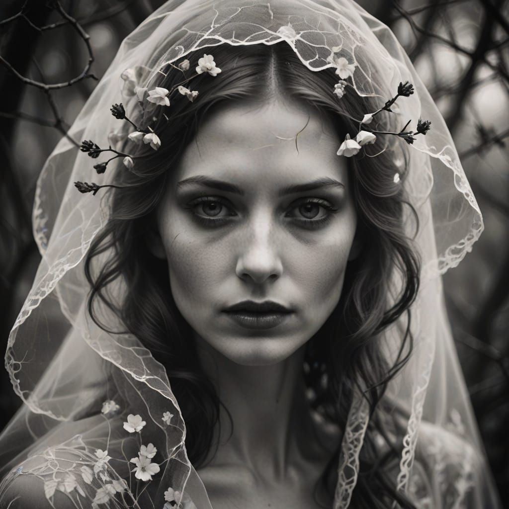 Ethereal Double Exposure Photography with Haunting Serenity