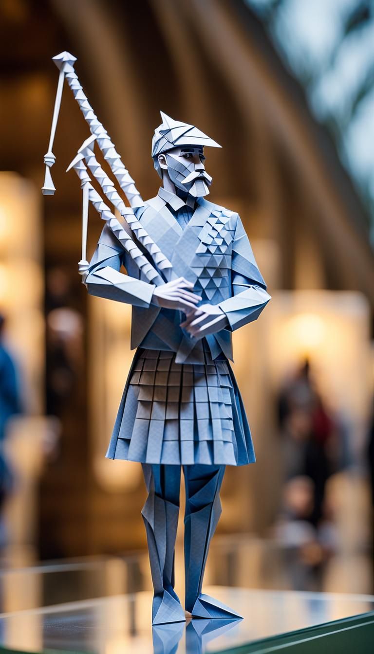 Tartan Folds: A Highland Tribute in Origami (Piper 3)