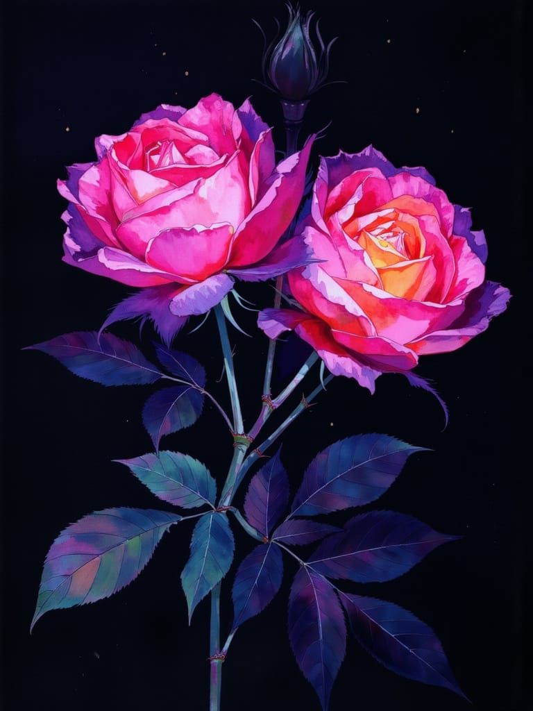 <lora:Navitas:1.0>with an emphasis on randomness, a contemporary watercolor painting in the style of andrei markin, long...