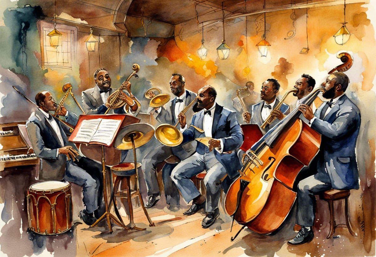 Music is like a Jazz Band