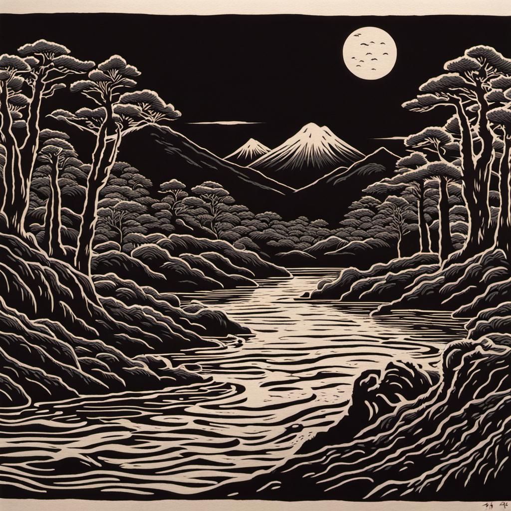 Ghost River in Japan