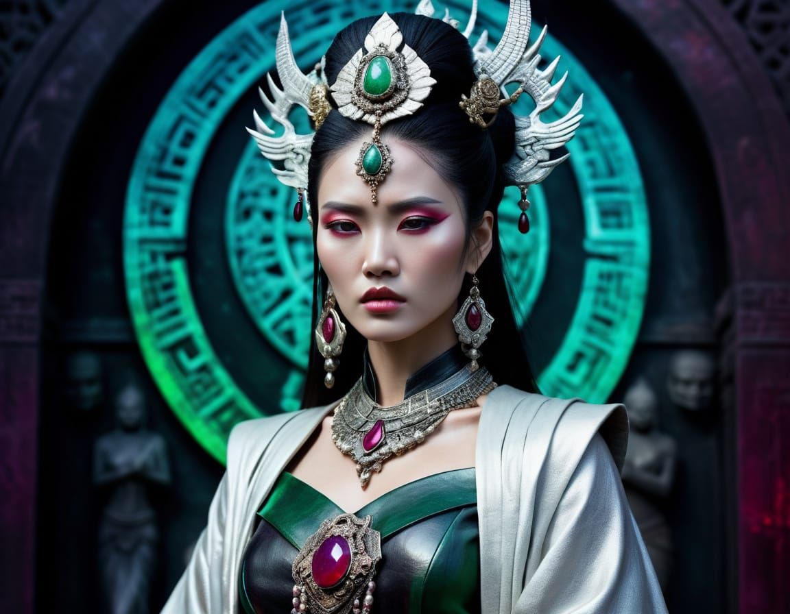 Apocalyptic Horde Leader Queen on Opal Stage