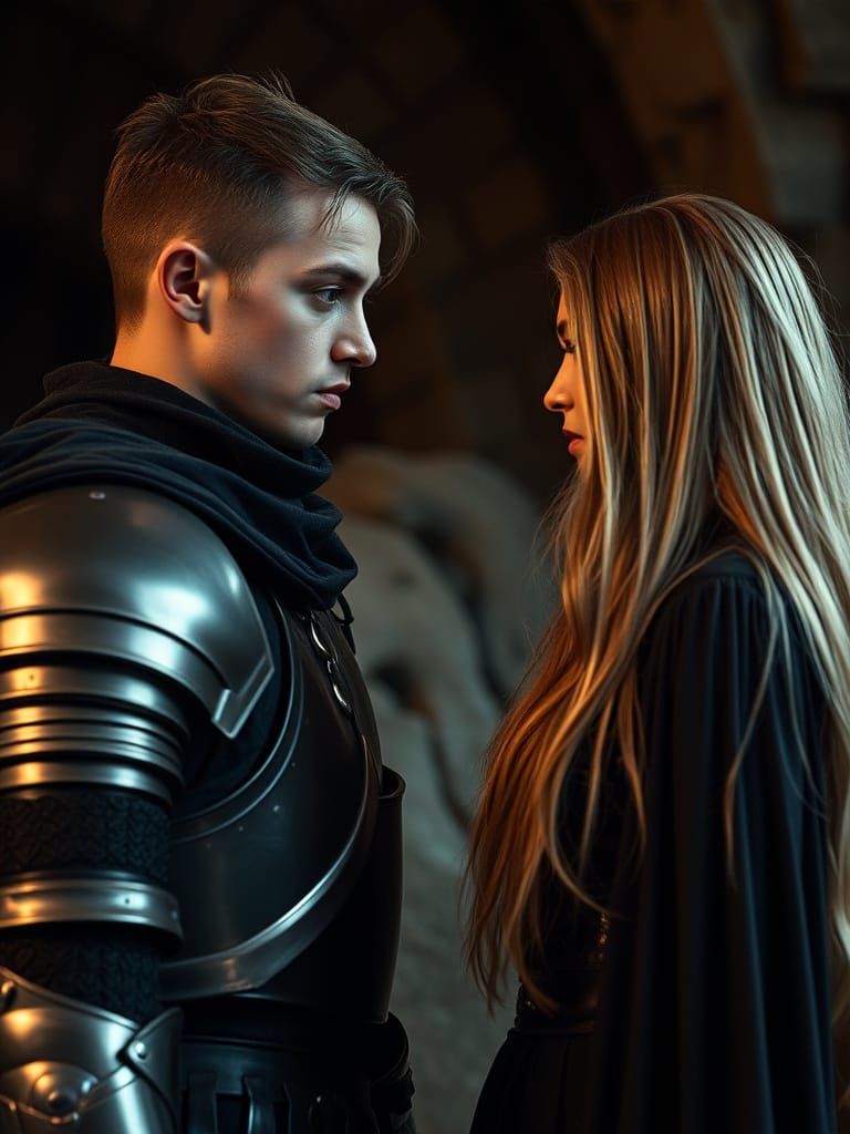 Knight Meets Witch: Cinematic Scene