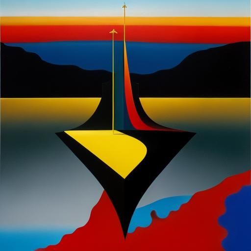 Surreal Spanish Flag Inspired by Tang Yau Hoong