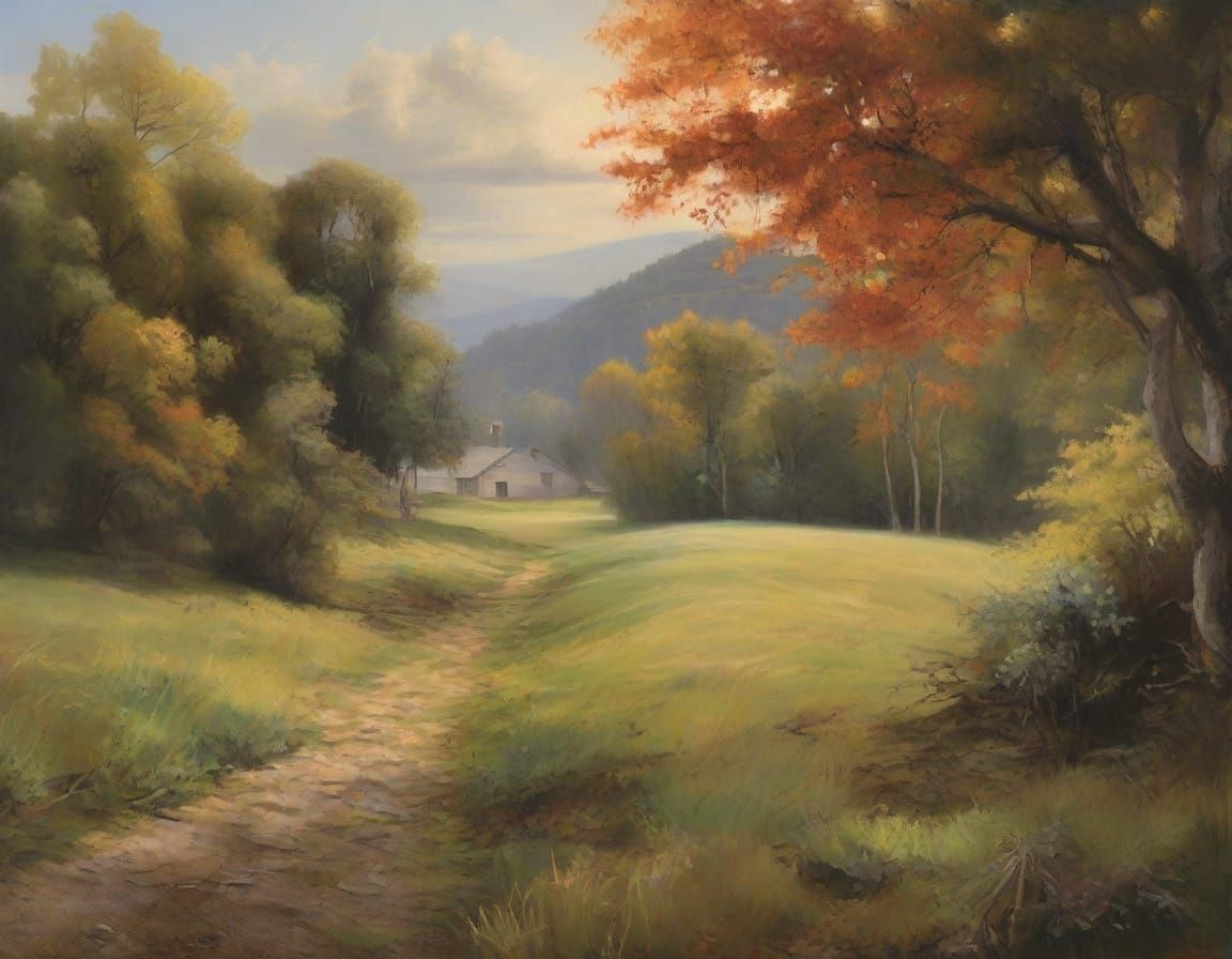 Distorted yet Vivid Landscape in Ultra-HD