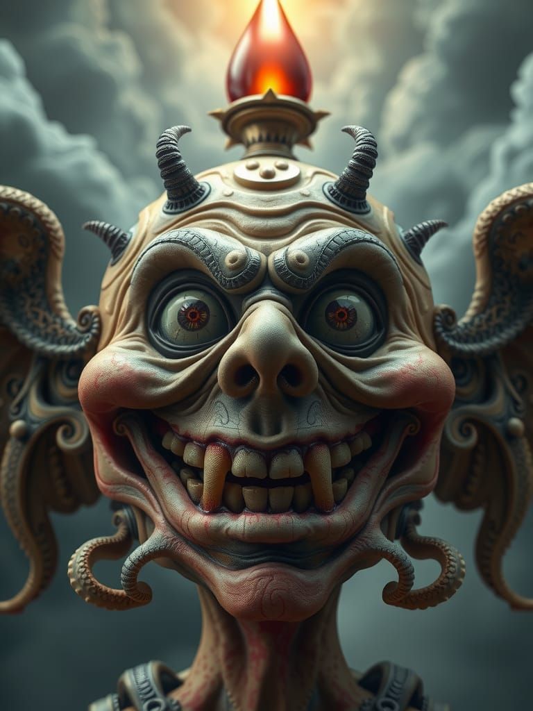 Very crazy evil beings series: Pancake