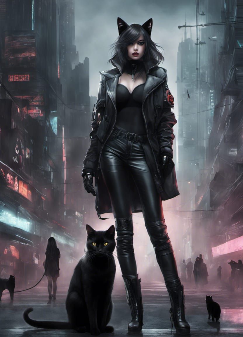Sijin: A Cyberpunk Cat's Tale