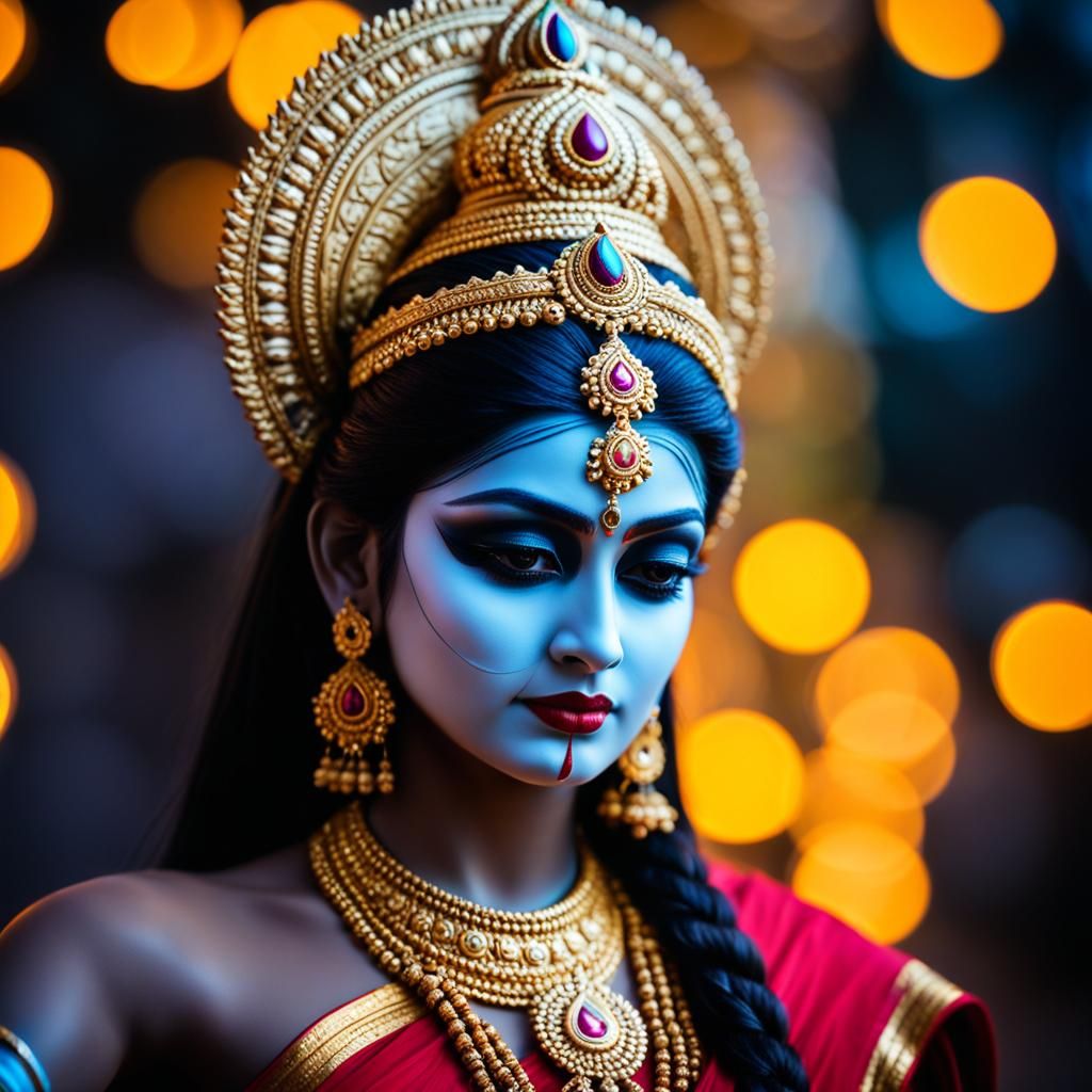 The Hindu Goddess of death Nirrti