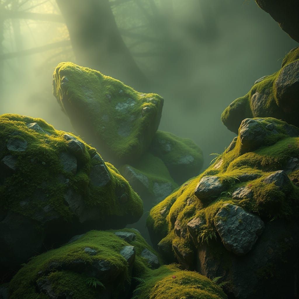 Weathered Landscapes in Muted Earth Tones