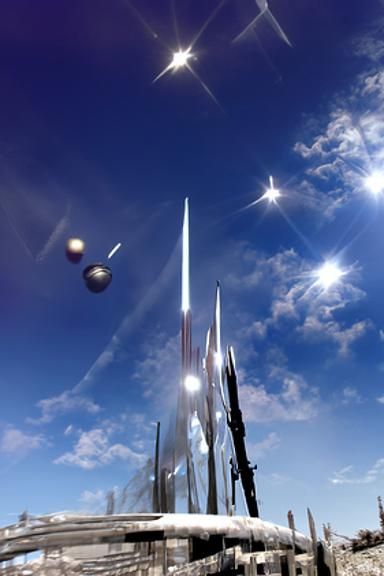 Epic Interstellar Battle Scene in Unreal Engine