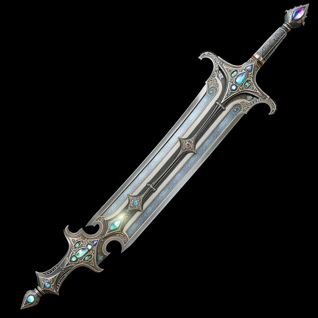 Exquisite Ayleid Longsword in Elder Scrolls Style