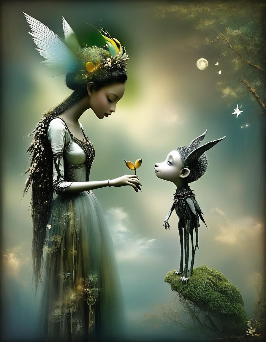 Gentle Assemblage of Natural Textures and Imagery