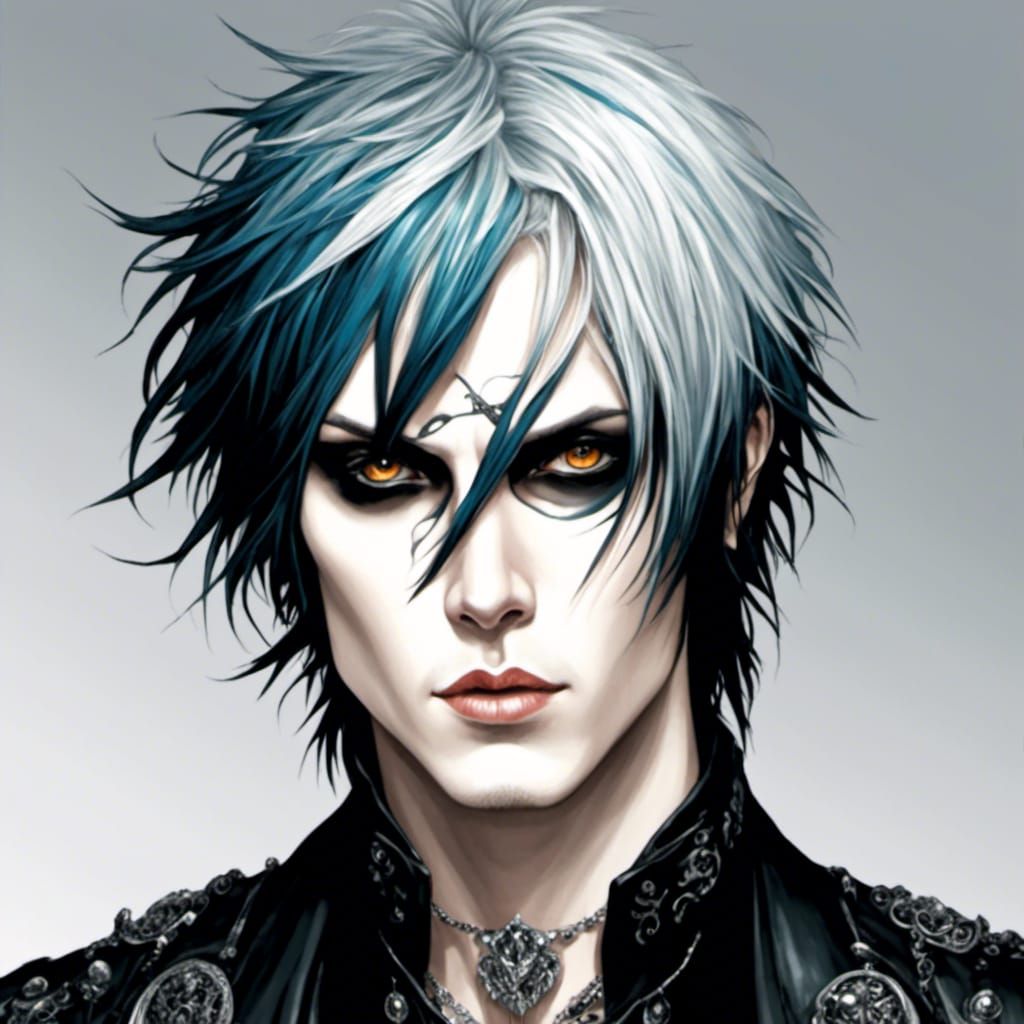 Bishonen Emo Portrait