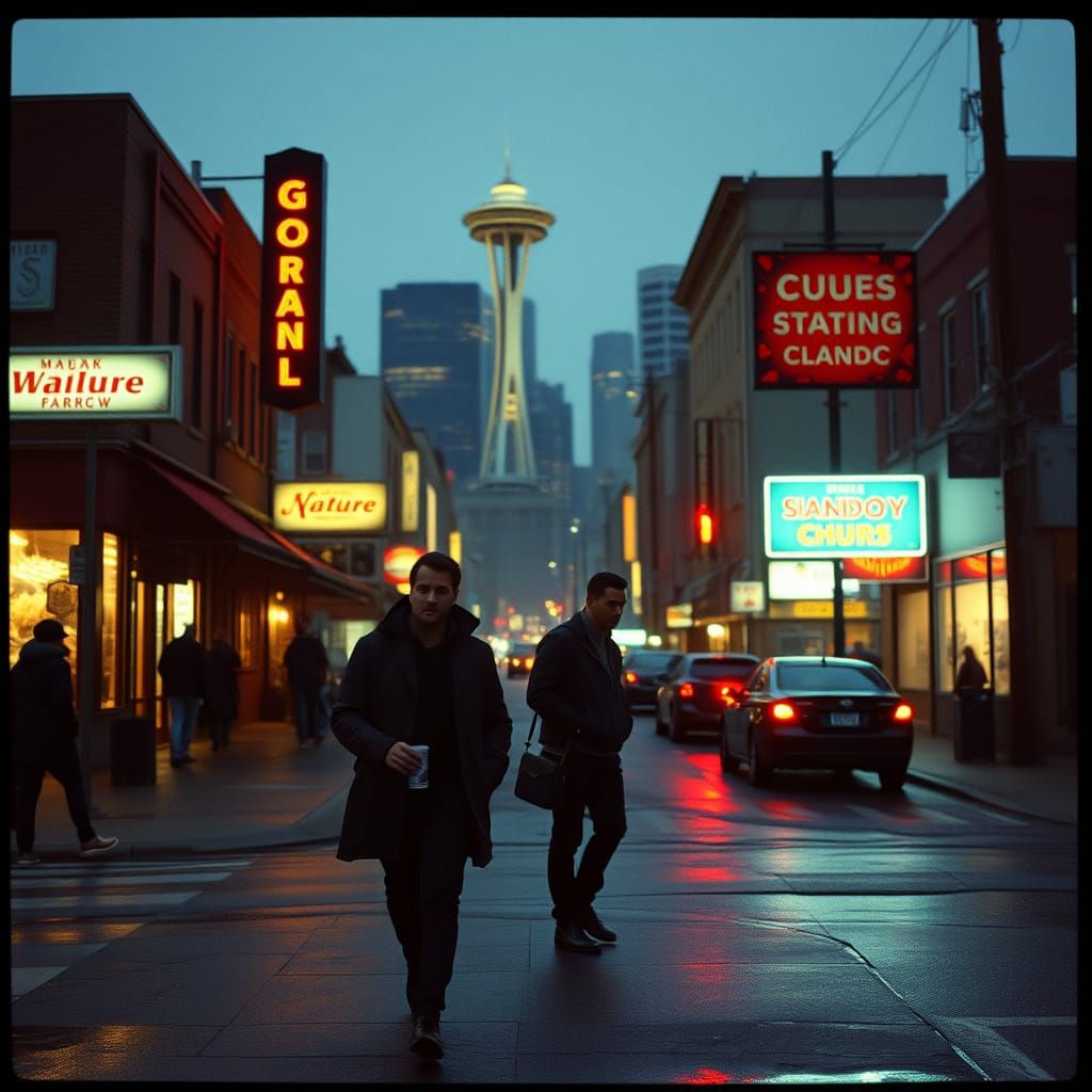 Shadowrun Music Video in Seattle's Monroe: AI vs Racism in C...