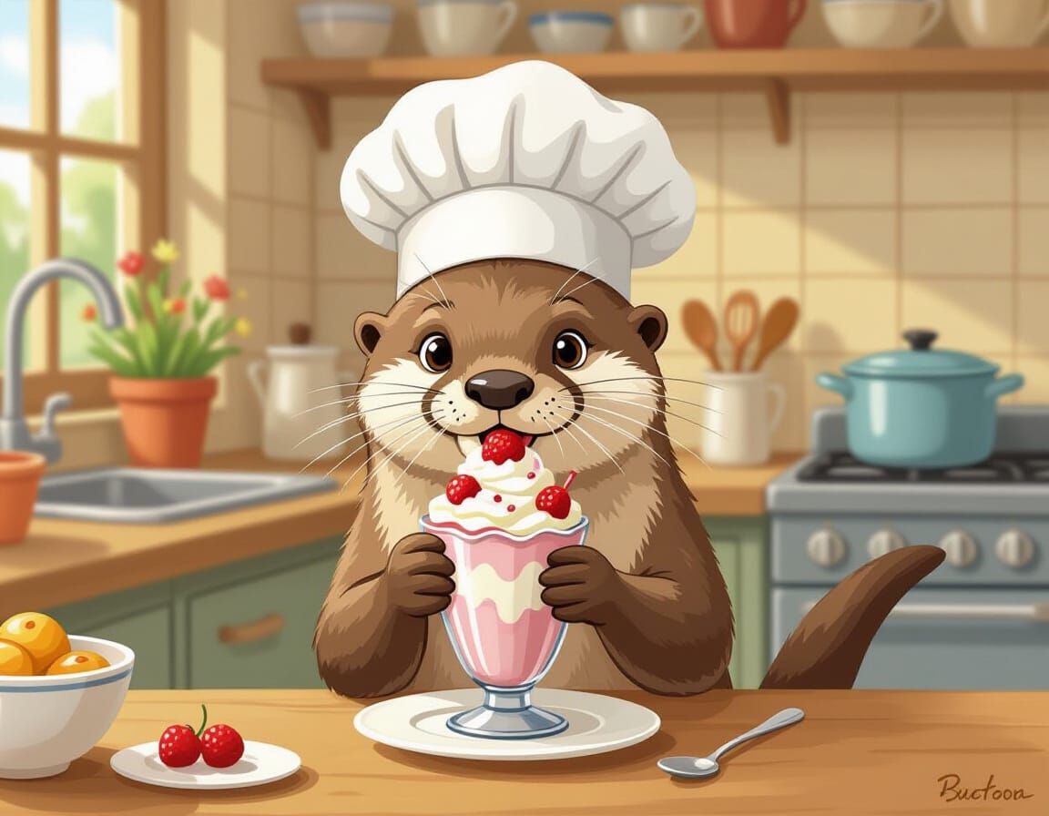 Ottie's Ice Cream Sundae