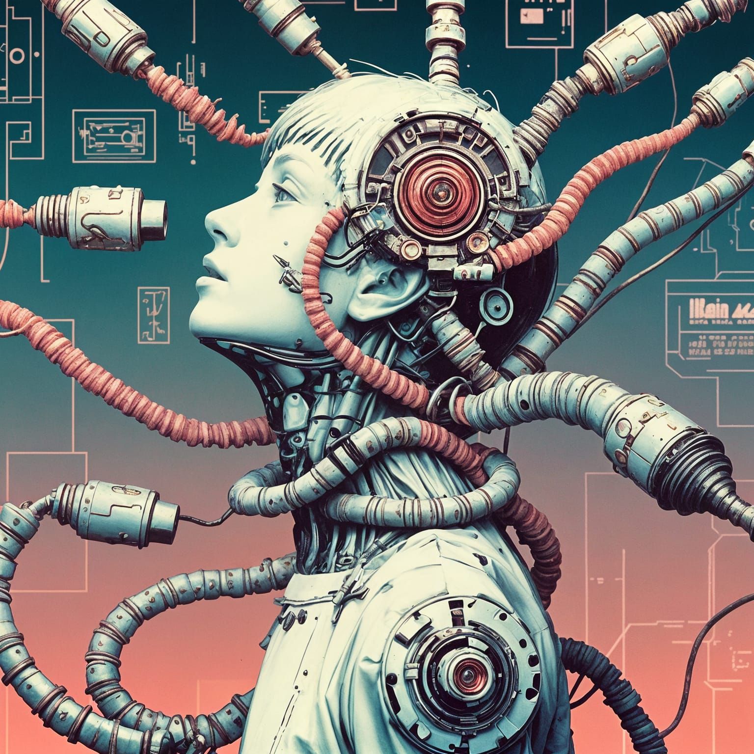 Symmetrical Liminal Wonderland in Analog Lomography