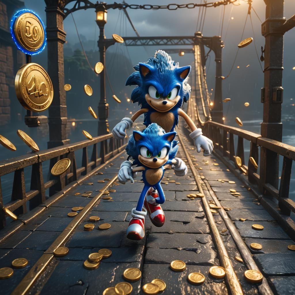 Sonic the Hedgehog Runs for Gold: Hyper-Realistic Action