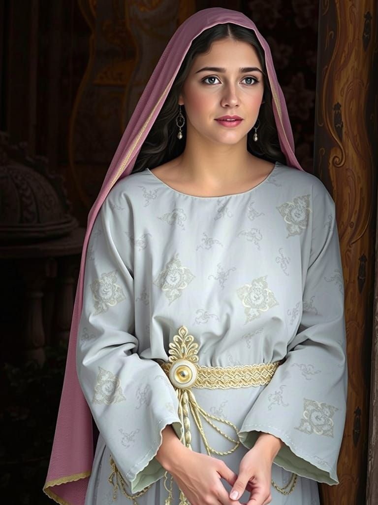 Mary Magdalene in Dreamlike Serenity