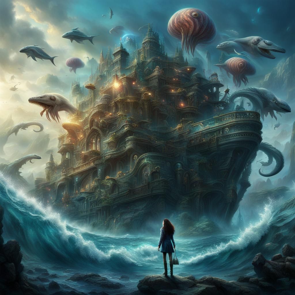 Epic Cher Saves World: Digital Matte Painting