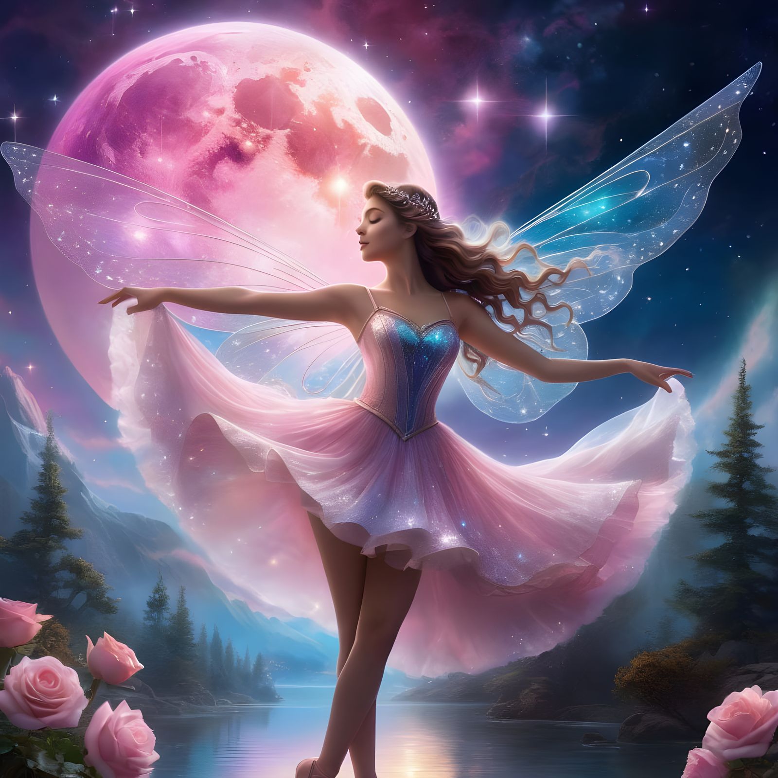 Whispers of Cosmic Innocence in Hyperdetailed Fantasy