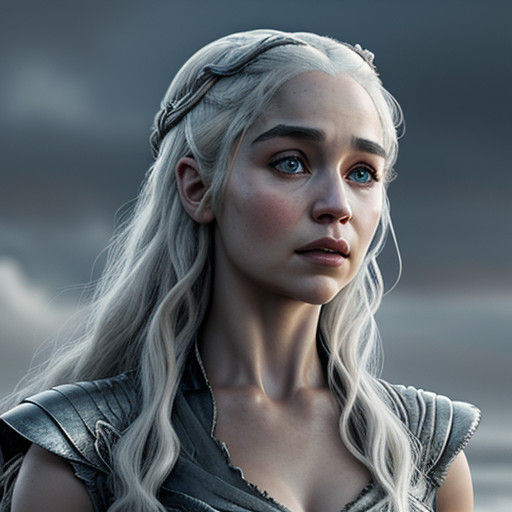 Regal Daenerys Targaryen Portrayed in Stunning Elegance