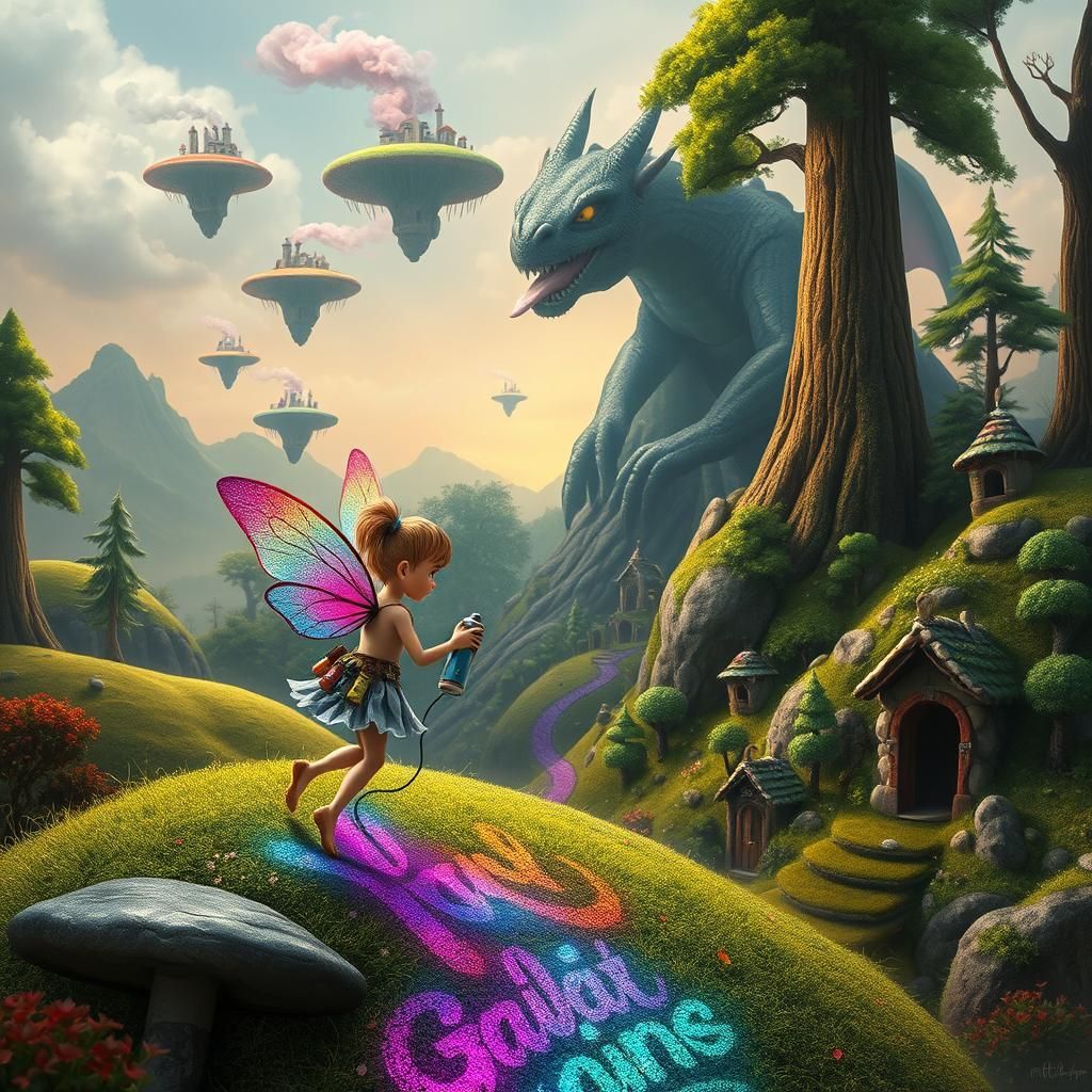 graffiti fairy