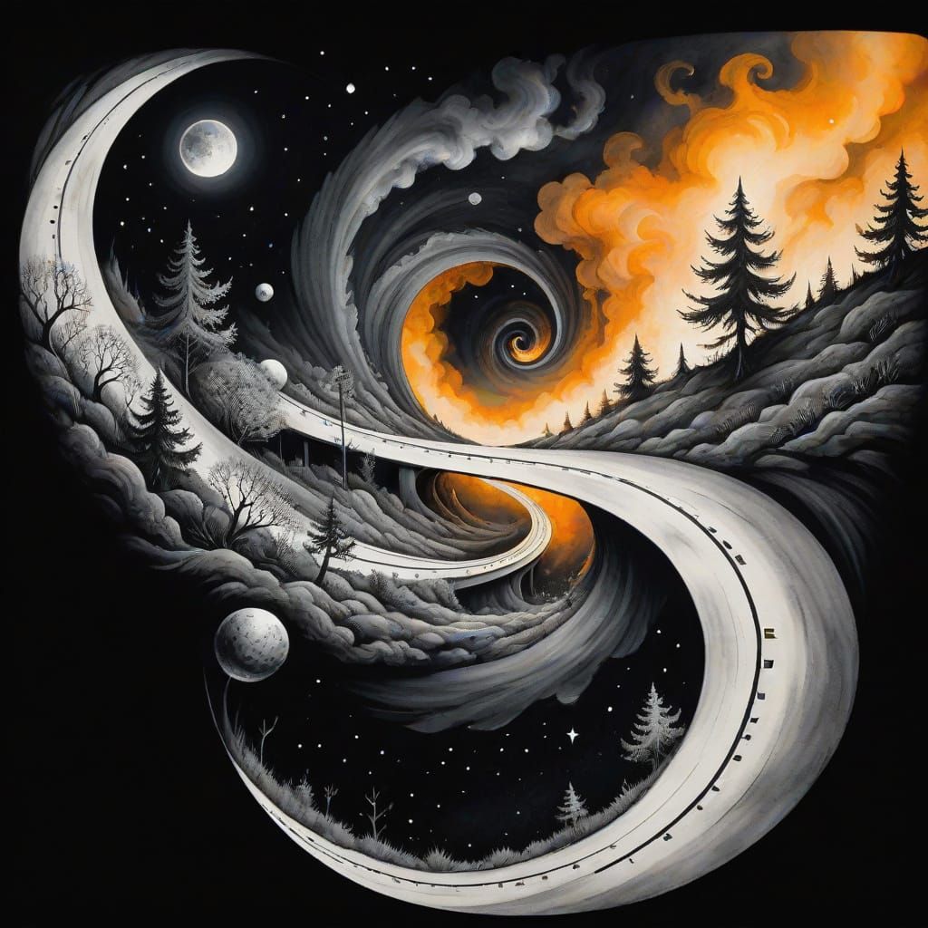 Mysterious Traveler Lost in Cosmic Highway