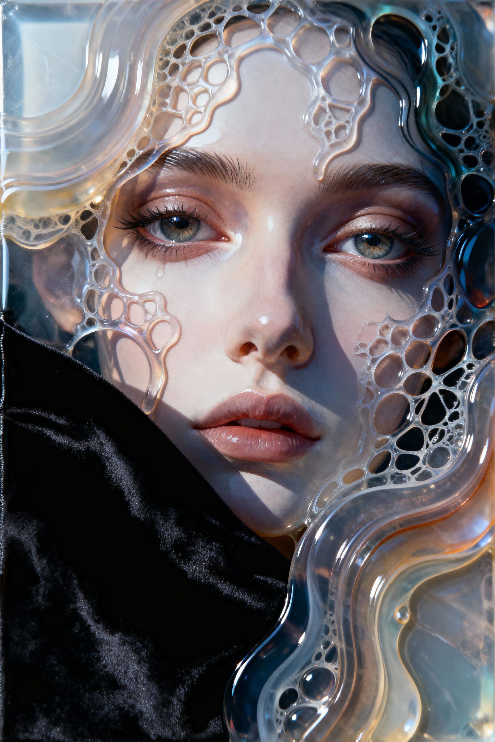 Intricately Carved Gelwave with None of My Tricks