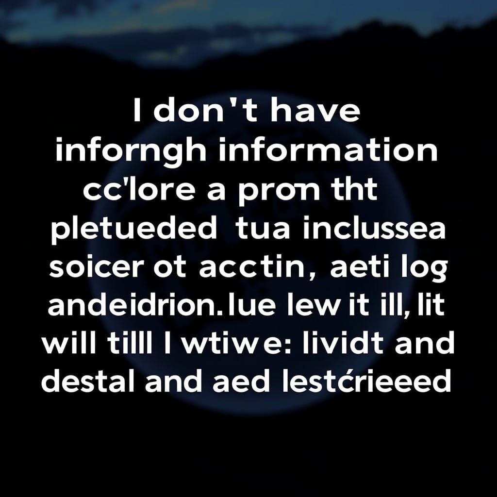 Mysterious Dusk Landscape Unfolds