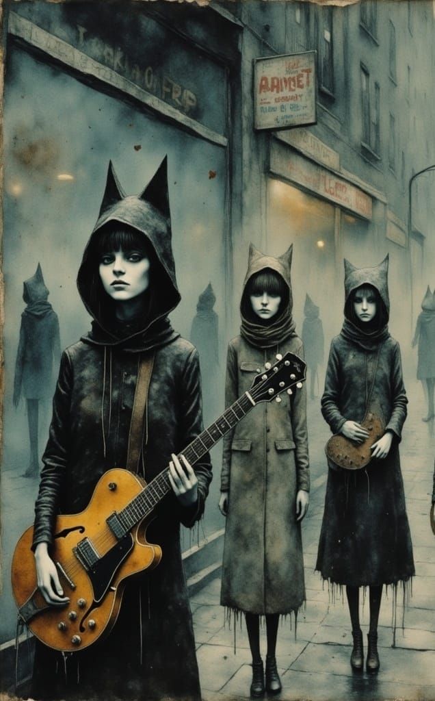 Electric Dreams on a Rainy Lower East Side