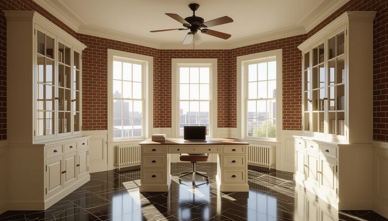 Victorian Working Room in Photorealistic Detail
