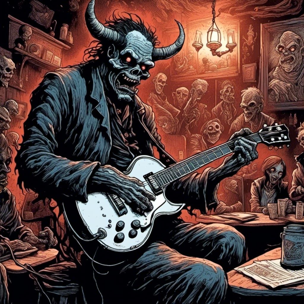 Satan Sings the Blues in Dark Fantasy Realism