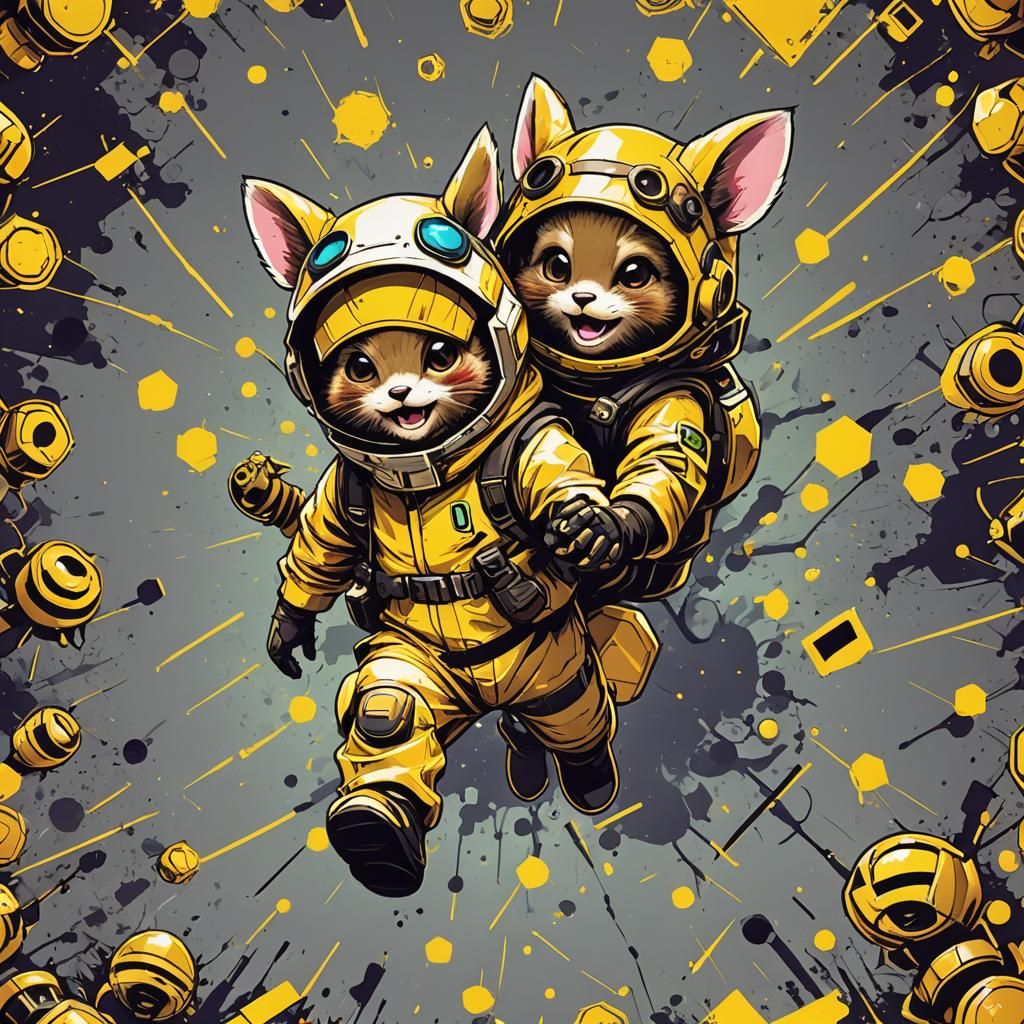 Teemo in Bee Suit: Pop Art Screen Print