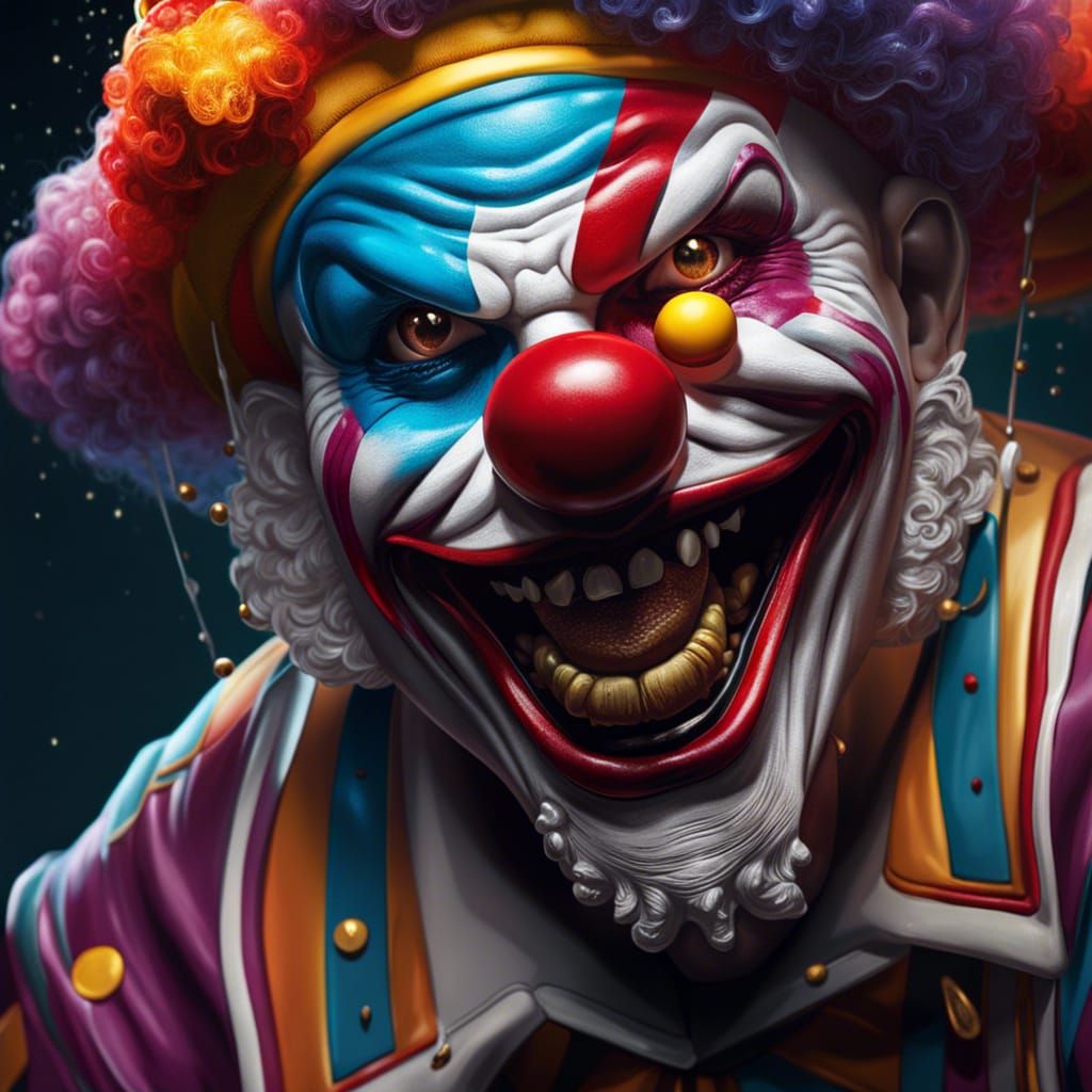 Creepy clown